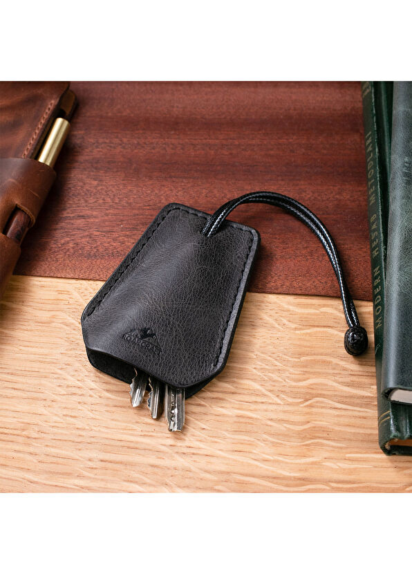 Roarcraft Antrasit Deri Anahtar Kesesi  - 2