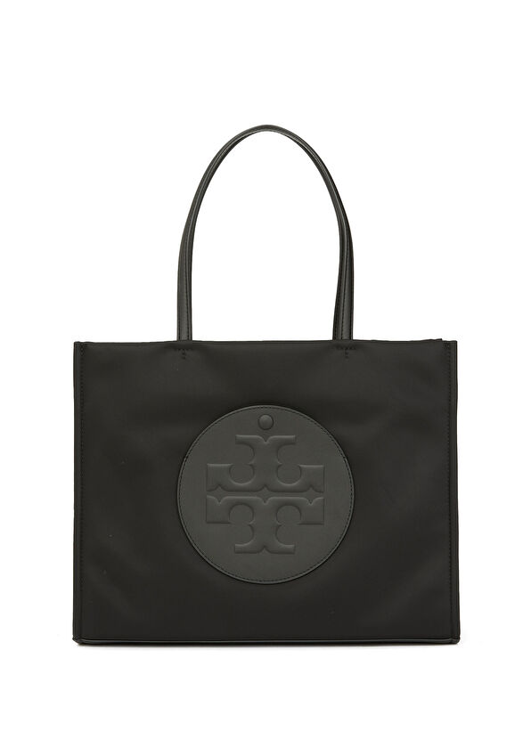Tory Burch Ella Small Tote Siyah Kadın Alışveriş Çantası - 1