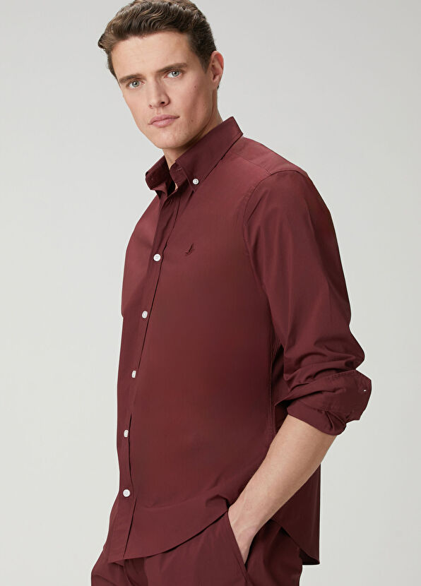 Beymen Club Cherry Oversize Fit Cotton Shirt - 2