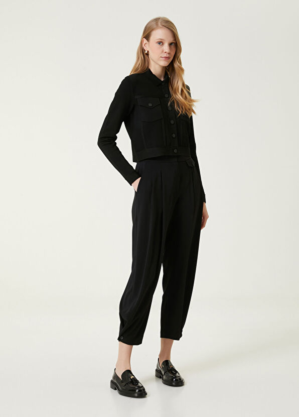 Beymen Club Black Polo Knit Jacket - 2