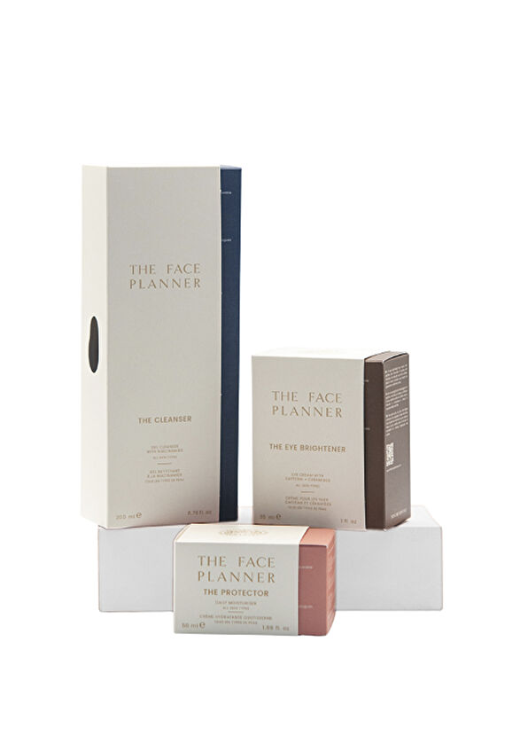 The Face Planner The Essentials Edit The Cleanser + The Protector + The Eye Brightener 3'lü Cilt Bakım Seti  - 2