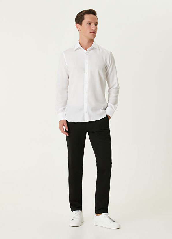 Slim Fit Non-Iron Organic Cotton Shirt Beymen Club Slim Fit Non-Iron Organic Cotton Shirt - 3