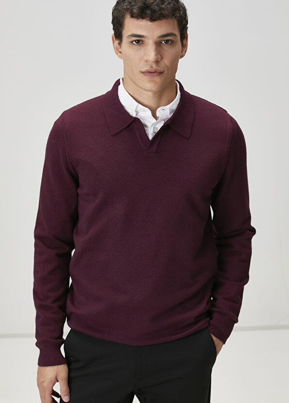 Beymen Club Plum Polo Neck Knitwear - 2