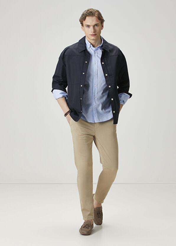 Beymen Club Slim Fit Bej Chino Pantolon - 1