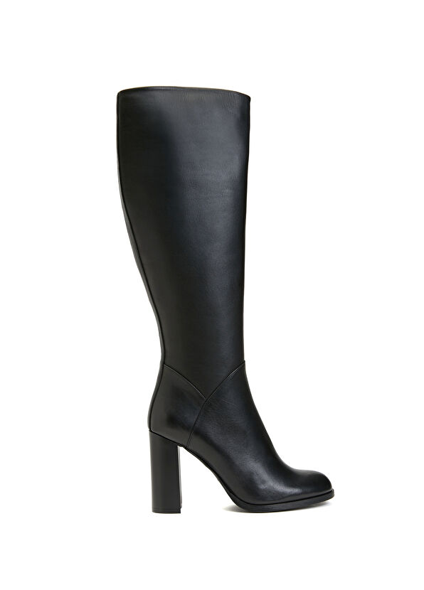 Beymen Club Black Womens Leather Boots - 1