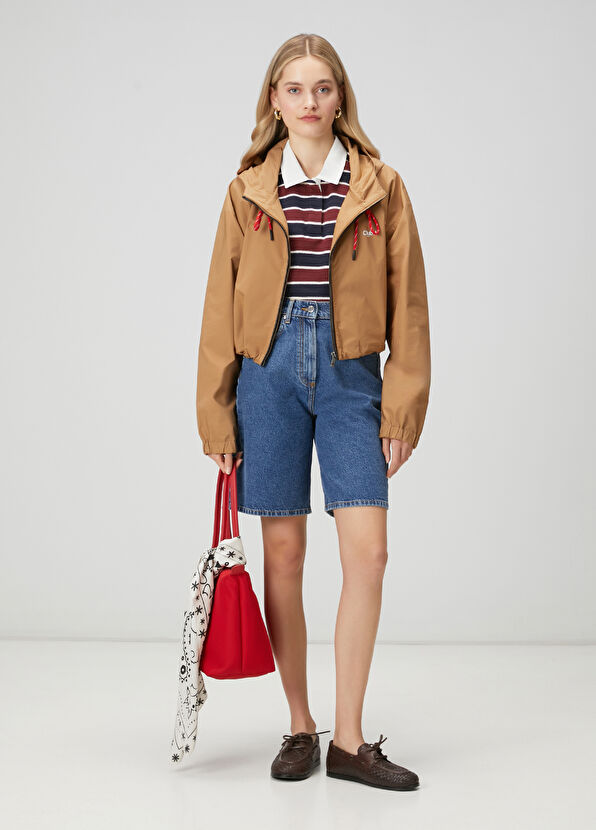 Beymen Club Burgundy Navy Striped Polo T-shirt - 3