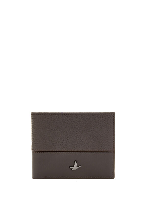 Beymen Club Brown Men's Leather Wallet - 1