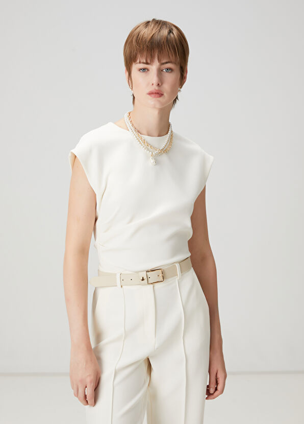 Beymen Club Ekru Bluz - 1