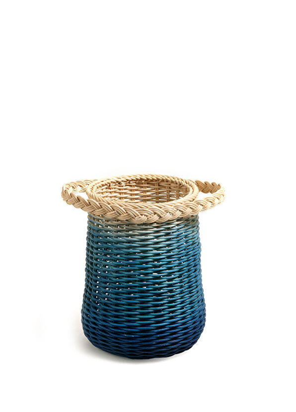 Zsa Zsa Zsu Java Mavi Rattan Sepet 25 cm - 1