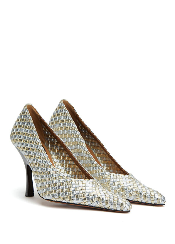 Stella McCartney Elsa Gold High Heels - 2