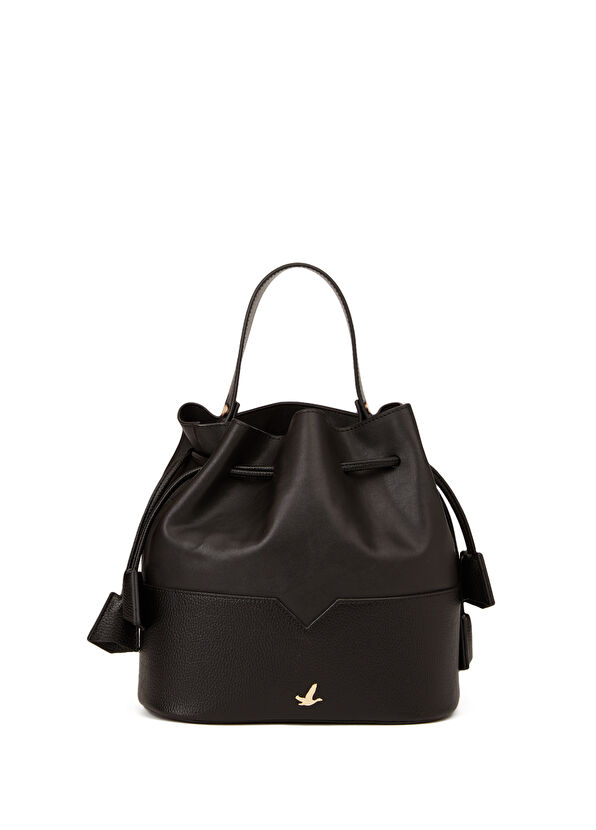 Beymen Club Siyah Logo Detaylı Kadın Çapraz Çanta - 1