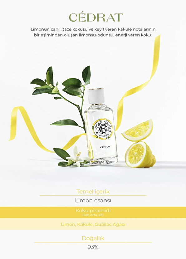 Roger&Gallet Cédrat EDT 100 ml Kadın Parfüm - 2