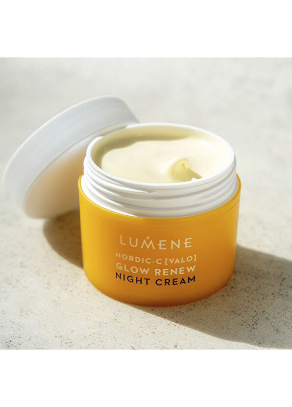 Lumene Glow Renew Night Cream Brightening Anti-Blemish Face Care Cream 50 ml - 4