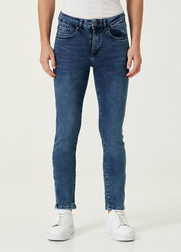 Beymen Club XSlim Fit Mavi Jean Pantolon - 2