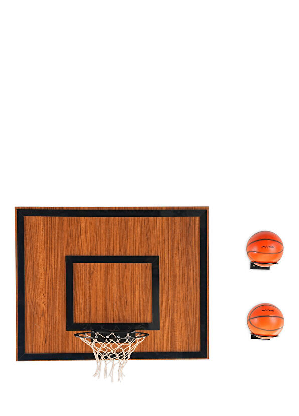 Archtwain Ceviz Siyah Tekli Duvar Potası - 1