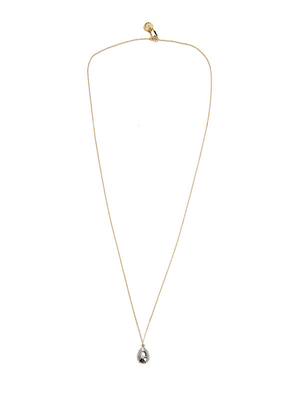 Beymen Club Amorf Parçalı Kadın Uzun Zincir Kolye - 2