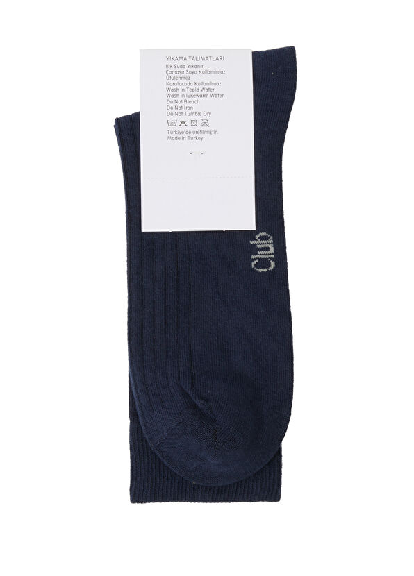 Beymen Club Lacivert Kaz Jakarlı Erkek Spor Çorap - 2