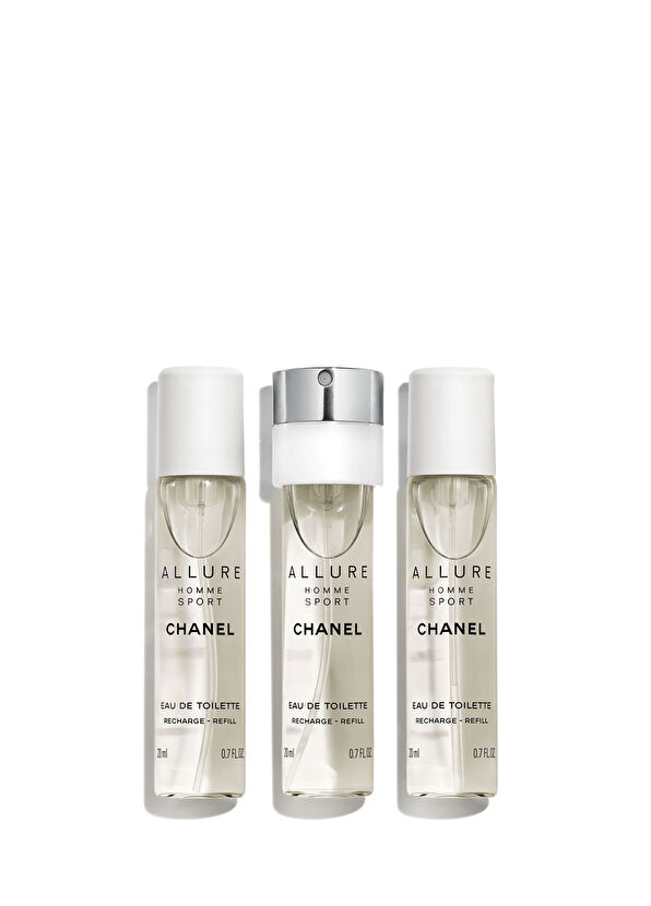 CHANEL ALLURE HOMME SPORT TWIST SPRAY REFILL SET - 2