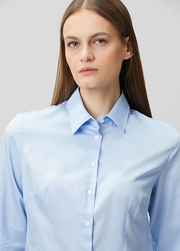Beymen Club Slim Fit Mavi Klasik Gömlek - 2