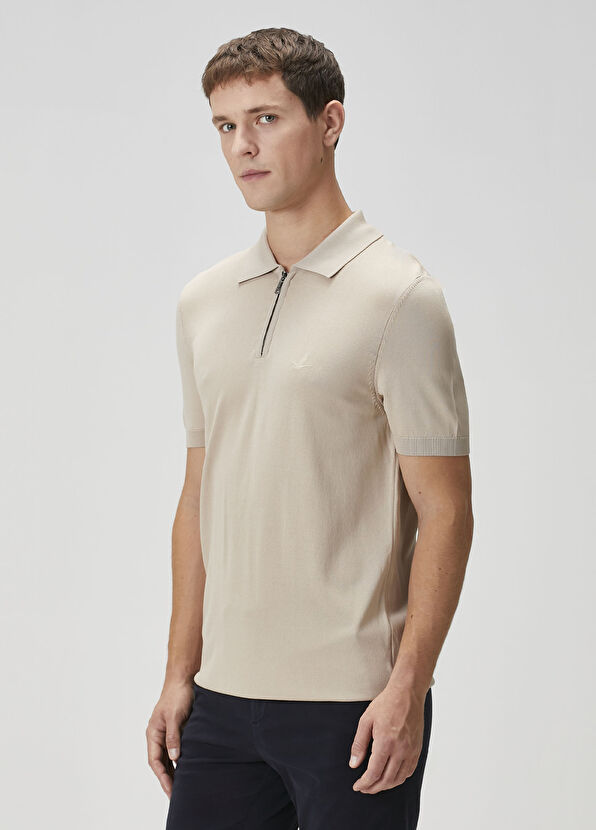 Beymen Club Vizon Polo Yaka Kısa Kollu Triko - 2