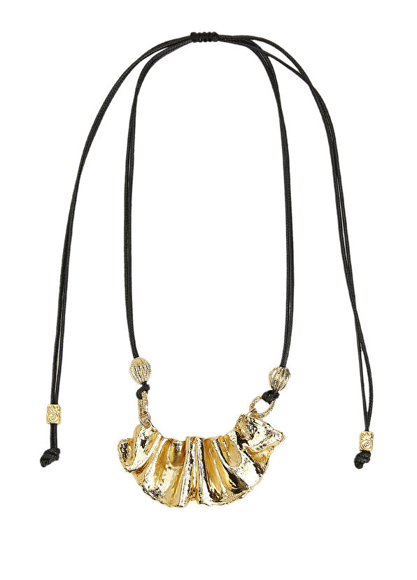 Beymen Club Black Amorphous Pendant Womens Necklace - 2