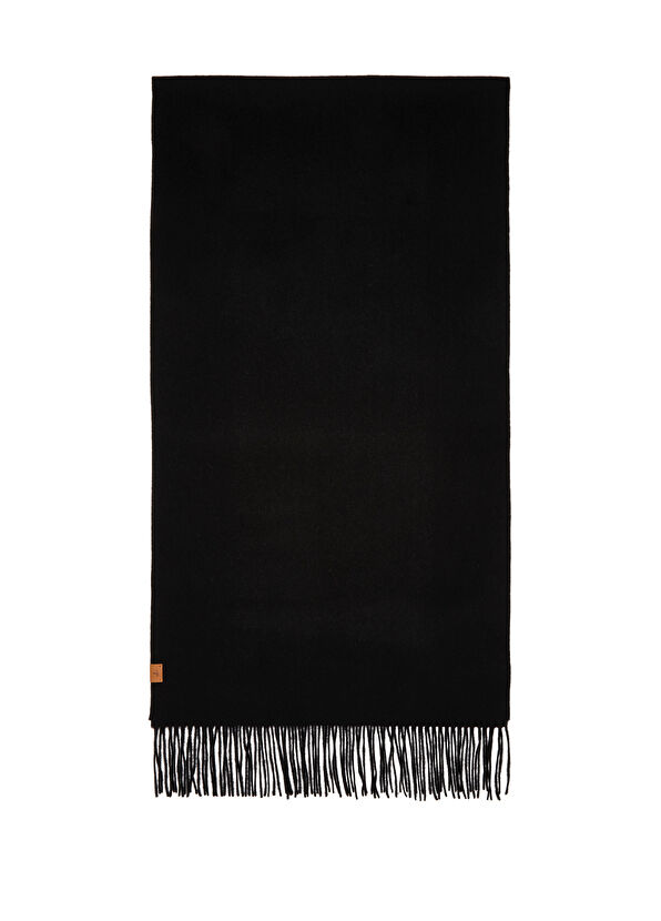 Beymen Club Siyah Kadın Kaşmir Karışımlı Yün Atkı - 1