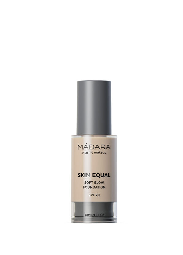 Mádara Skin Equal Soft Glow Foundation Porcelain Natural Shimmer and SPF20 Protection Foundation 30 ml - 1