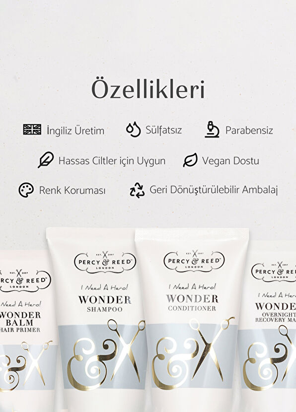 Percy & Reed Discover Something Wonderful Saç Bakım Seti - 4