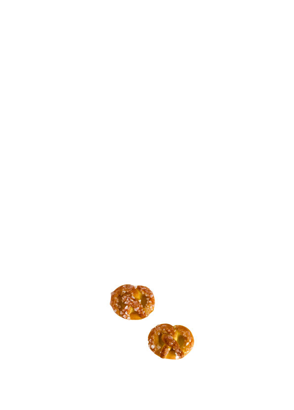 Tres Jolie Lollie Pretzel Children's Earrings - 1