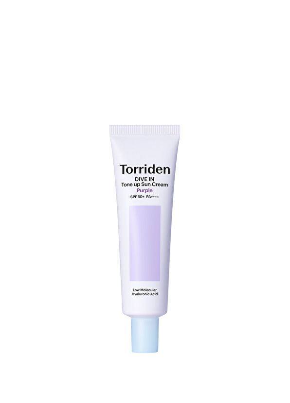 Torriden Dıve In Tone Up Sun Cream Purple SPF50+ Ton Eşitleyici Aydınlık Verici Güneş Kremi 60 ml - 1
