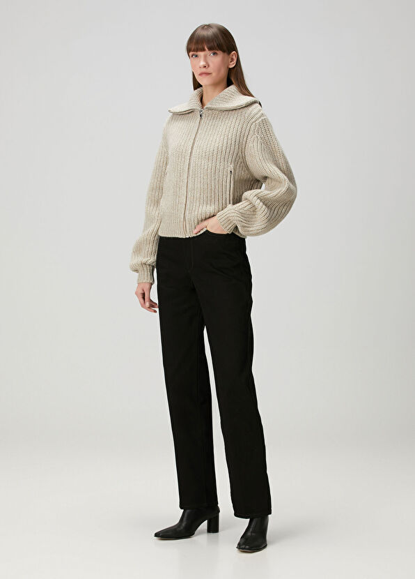 Lemaire Beige Wool Cardigan - 2