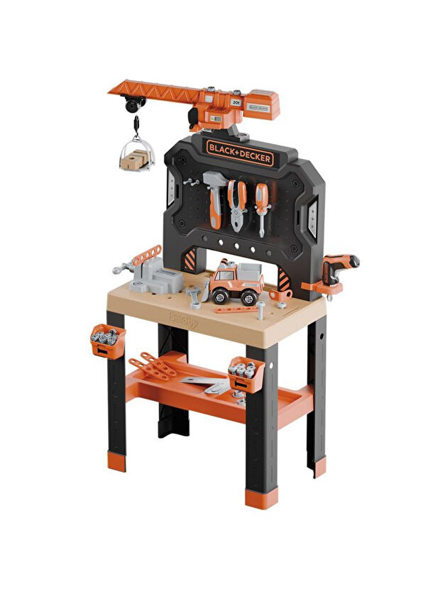 Smoby Black & Decker Vinçli Çalışma Tezgahı Seti 360741 - 1