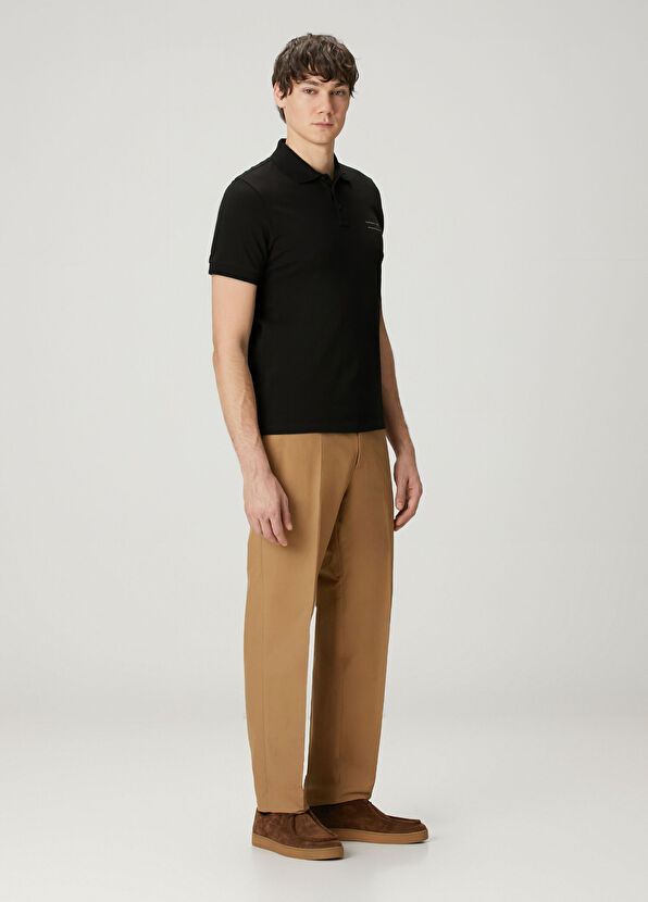 Moncler Black Polo T-Shirt - 2