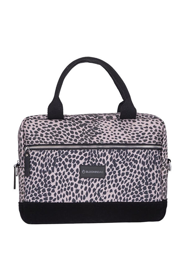 Leopard Cita Noir 13-14" Laptop ve Macbook Çantası - Görsel 4