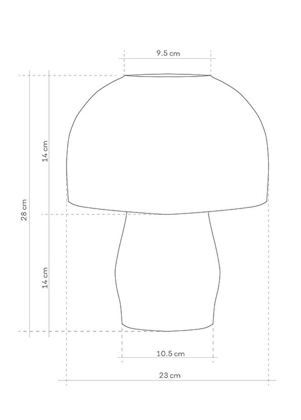 Soli Workshop Pico Gümüş Mantar Lamba - 2