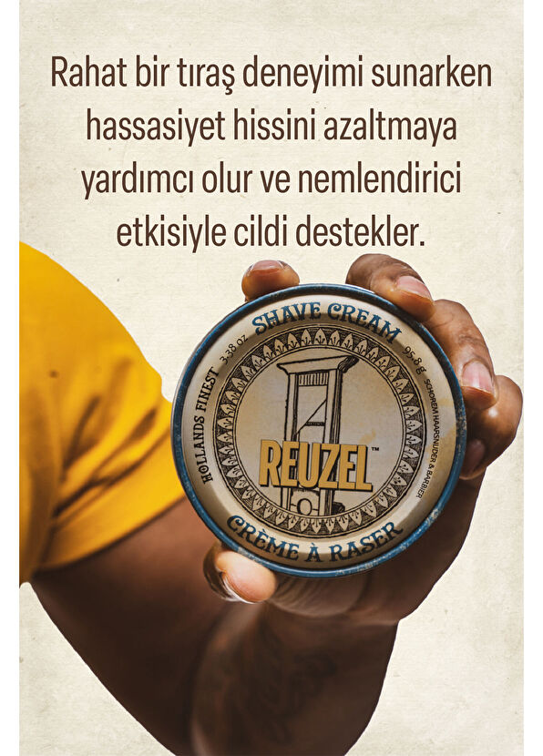 Reuzel Shave Cream Erkekler için Tıraş Kremi 95.8 gr - 2