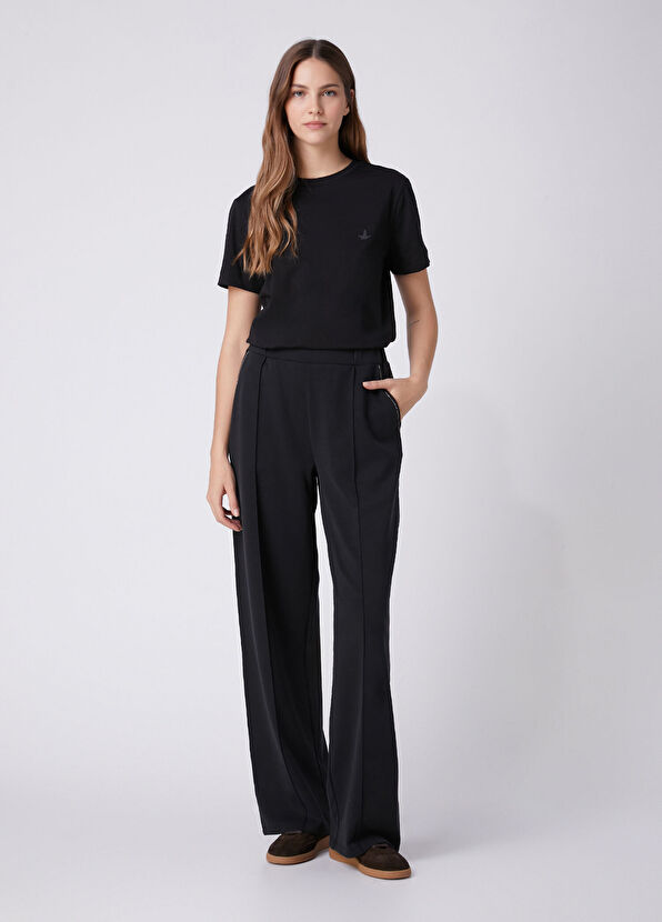Beymen Club Black Chain Detailed Modal Sweatpants - 1