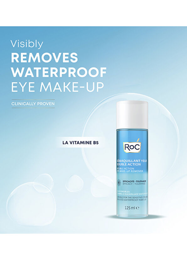 Roc Double Action Eye Make Up Remover Double Action Eye Makeup Remover 125 ml - 2