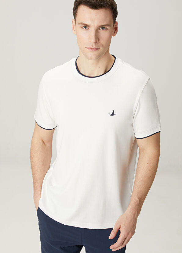 Beymen Club Relax Fit White T-Shirt - 1