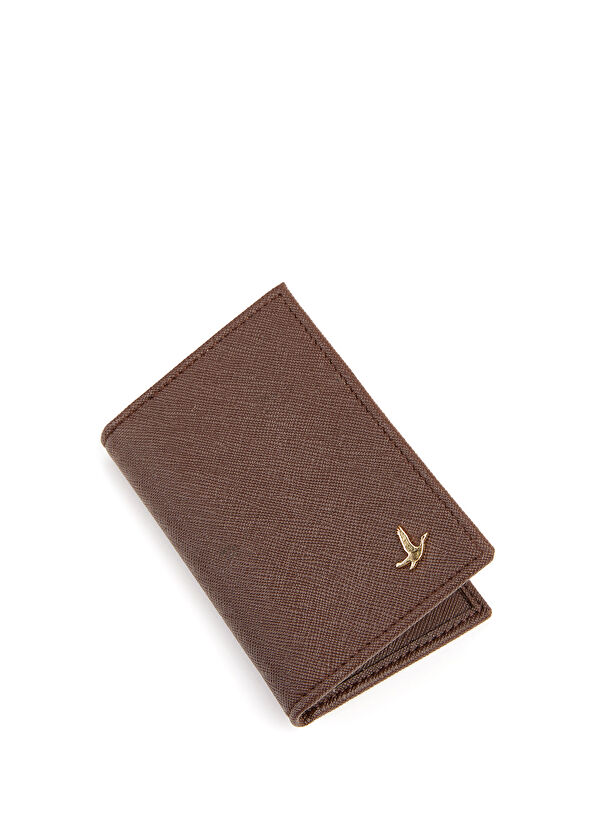 Beymen Club Kahverengi Logo Detaylı Erkek Kartlık - 4