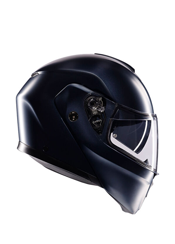 Agv Streetmodular Mono Matt Profondo Blue Çene Açılır Motosiklet Kaskı - 3