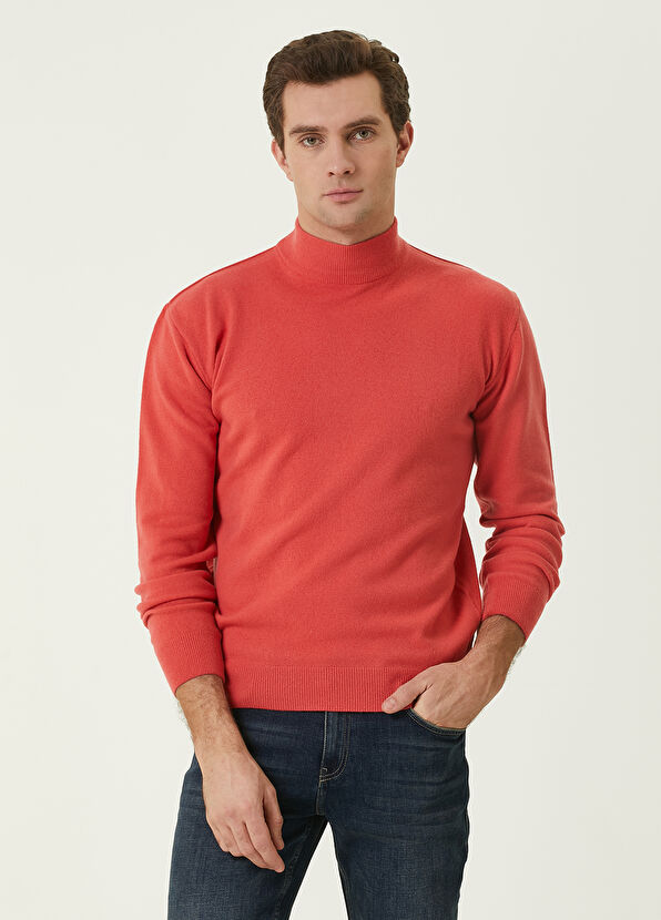 Beymen Club Kiremit Yarım Balıkçı Yaka Yün Kazak - 2