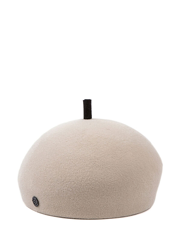 Sibi Hats Cloe Kemik Rengi El Yapımı Kadın Şapka - 1