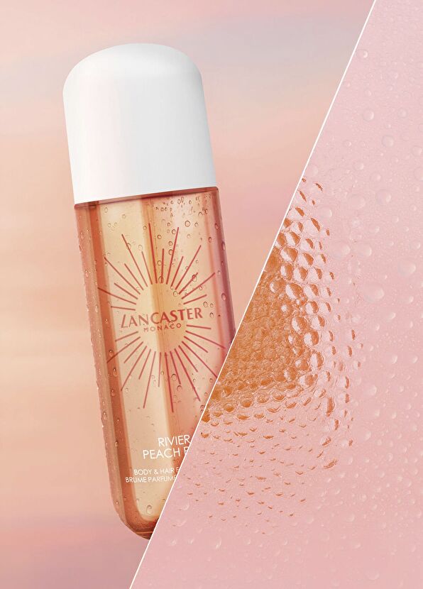 Lancaster Riviera Peach Party Body & Hair Mist Saç ve Vücut Misti 236 ml - 4