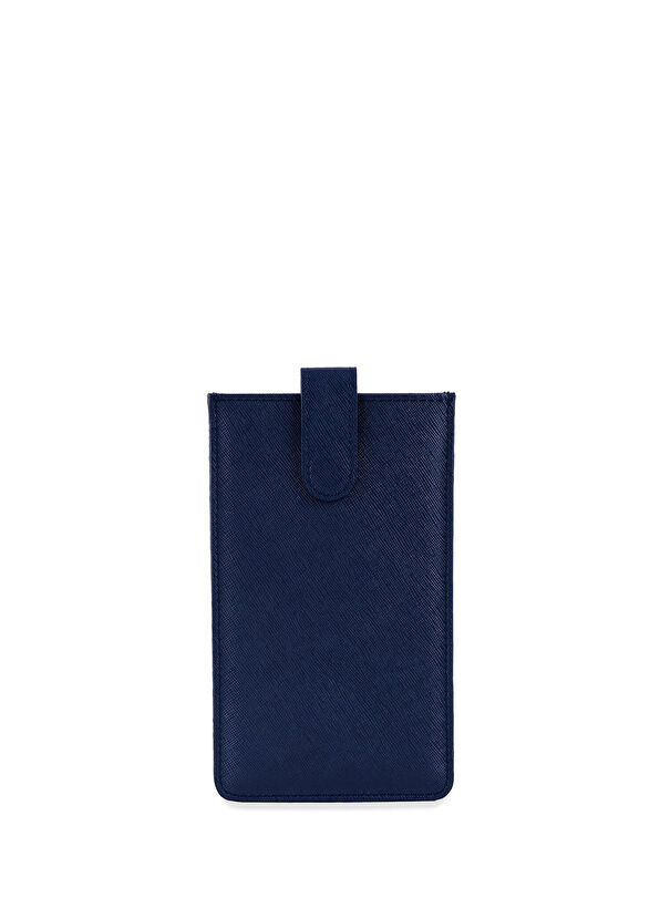 Pack'n Travel İki Bölmeli Lacivert Deri Unisex Gözlük Kılıfı  - 2