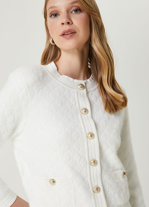 Beymen Club Off-White Cardigan - 2