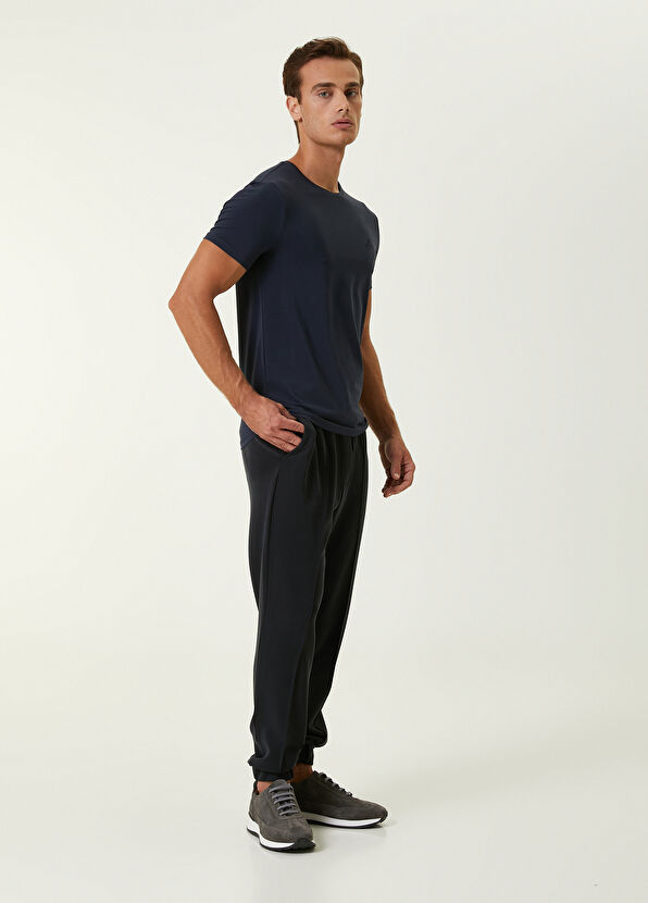 Beymen Club Navy Blue Basic T-shirt - 2