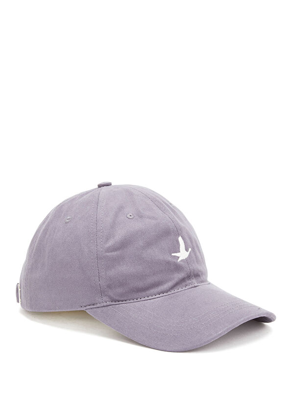 Beymen Club Anthracite Logo Embroidery Men's Gabardine Hat - 1