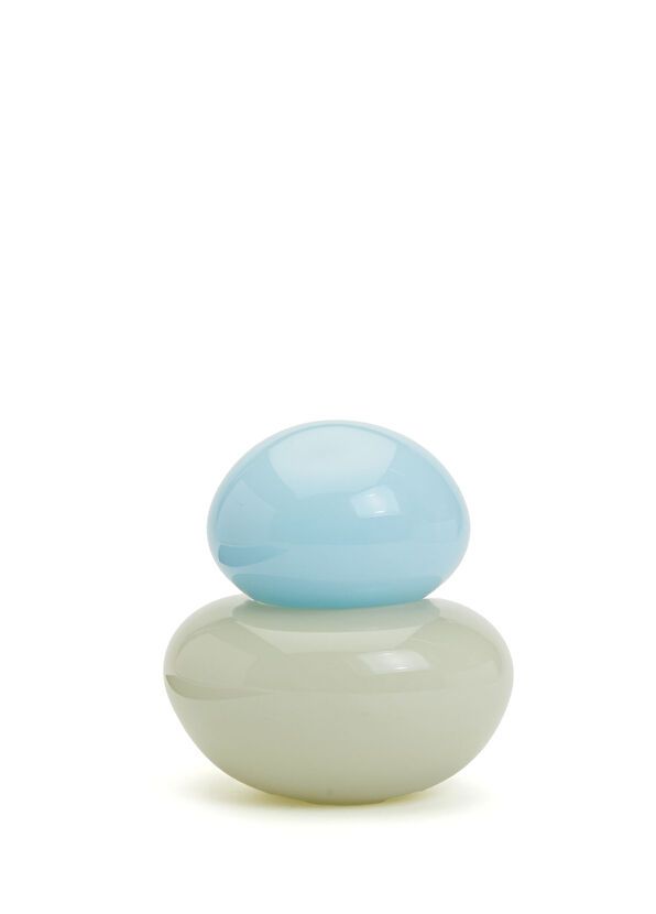 Helle Mardahl Bonbonniere Bej Mavi Cam Obje - 1
