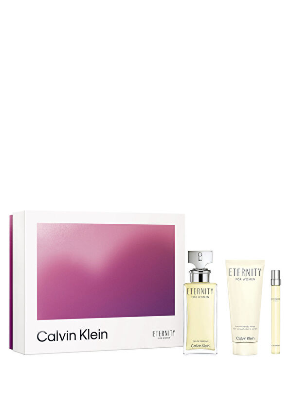 Calvin Klein Eternity Women EDP 100 ml Perfume + +Body Lotion 100 ml + EDP 10 ml Perfume Women's Perfume Set - 1